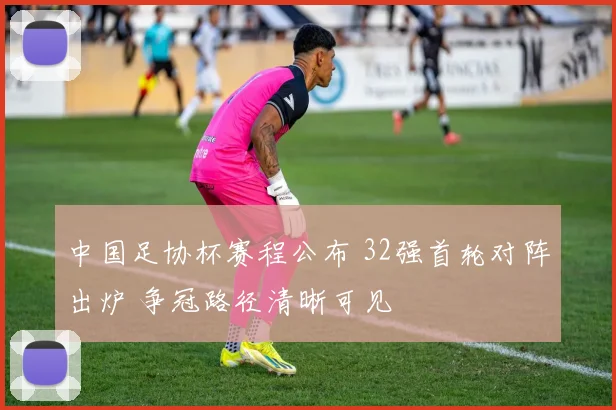 中国足协杯赛程公布 32强首轮对阵出炉 争冠路径清晰可见